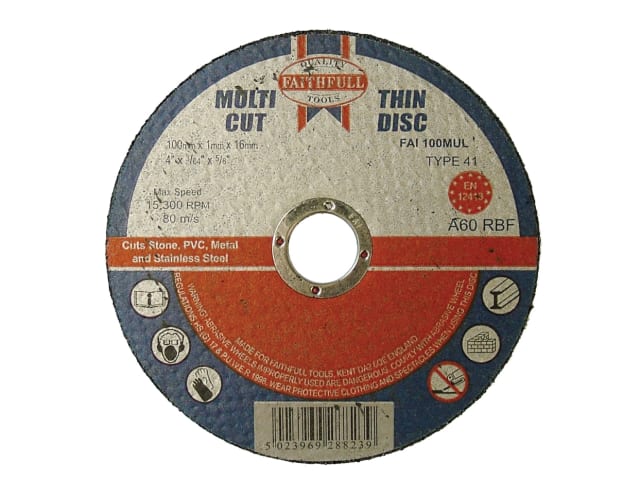 Multi-Purpose Cutting Disc (Pack 10)