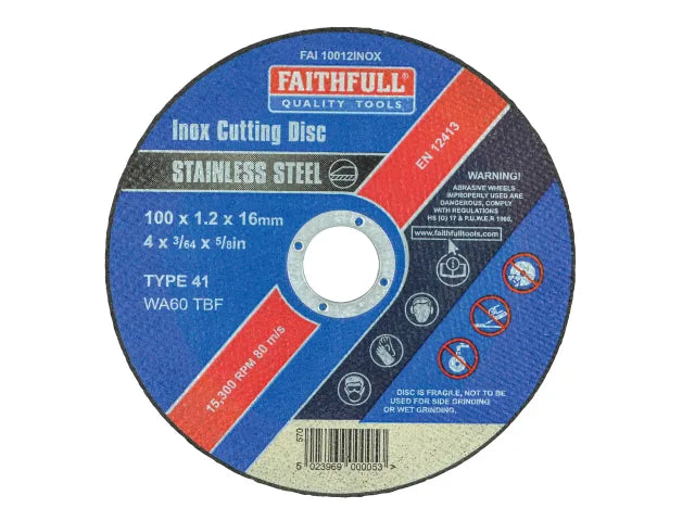 Inox Metal Cutting Disc