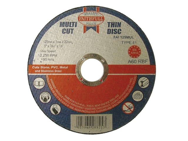 Multi-Purpose Cutting Disc (Pack 10)