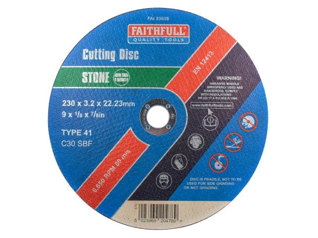 Stone Cut Off Disc