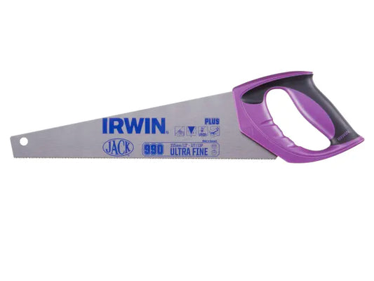 IRWIN Jack 990UHP Fine Junior / Toolbox Handsaw Soft-Grip 335mm (13in) 12 TPI